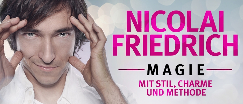 Nicolai Friedrich 3 x 2 Eintrittskarten zu gewinnen! Mitstricker.de